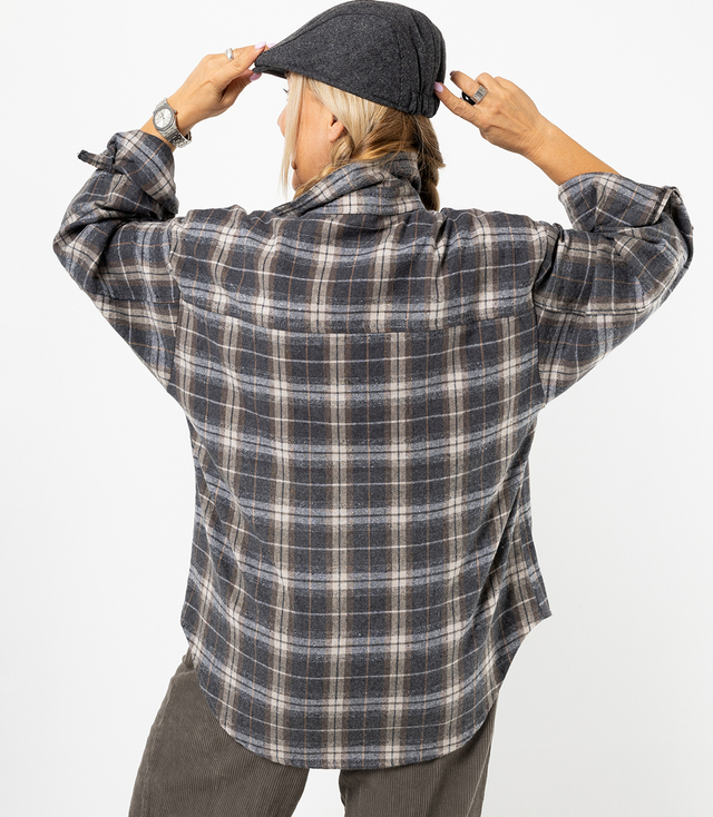 Timeless FRIDA plaid flannel shirt
