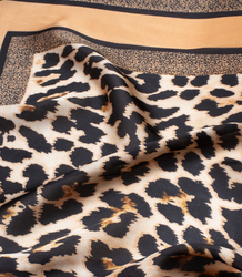 Veil delicate elegant scarf decorated with a beautiful pattern