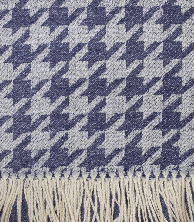 Warm Shawl Woven scarf Shawl Houndstooth Long