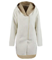 Women's warm parka fleece hoodie