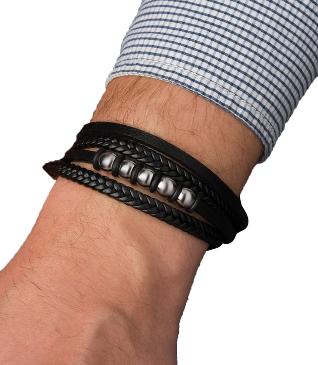 Men's bracelets perfect for a gift braided