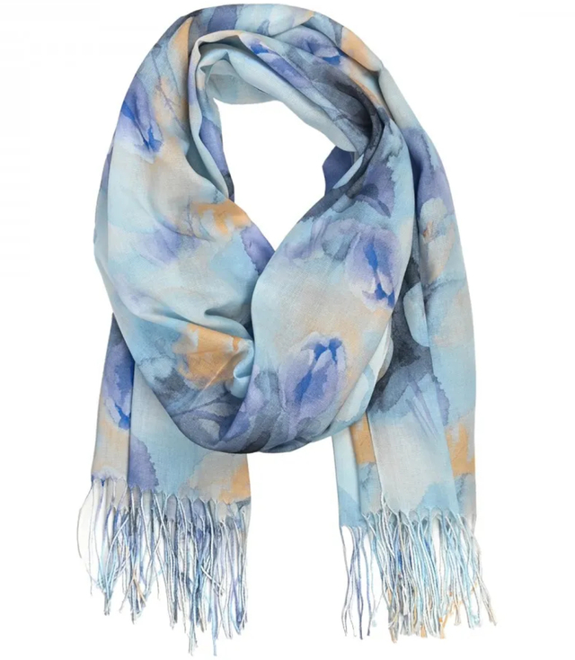 Stylish shawl scarf floral pattern Elegant 180x70 cm