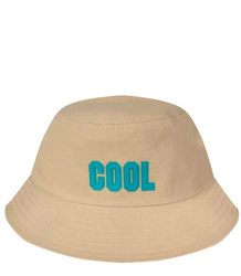 BUCKET HAT hat with COOL lettering