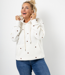 Urocza bluza hoodie kangurka z kapturem VALENTINE