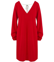 Sophisticated Lumina dress tied with a string of crystals