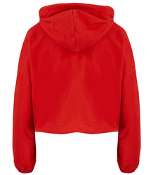 Women's thin, one-color basic sweatshirt with hood JULIA