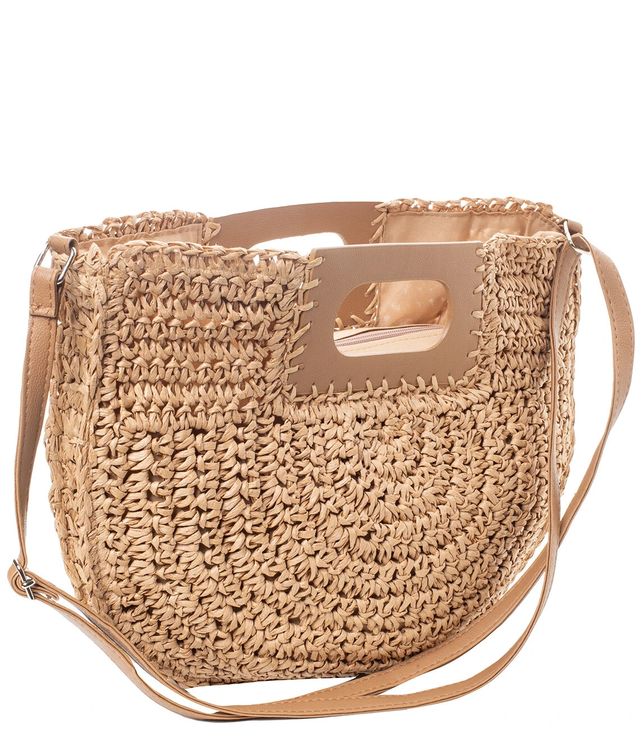 Wednesday summer bag shoulder bag braided rounded