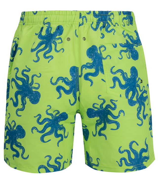 Swimming shorts with nautical print all over patterns