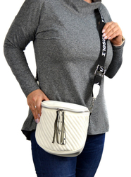 A large hipster crossbody bag