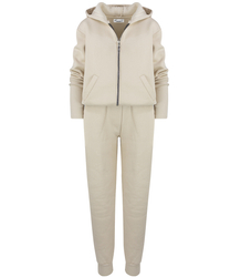 Sports tracksuit set fleecy cotton smooth oversize MIRABELL