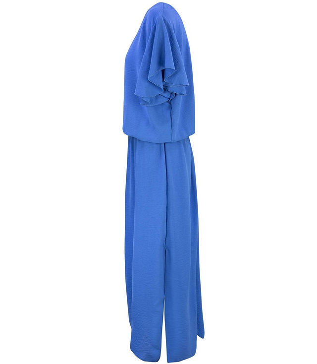 Airy MAXI dress with an elastic waistband