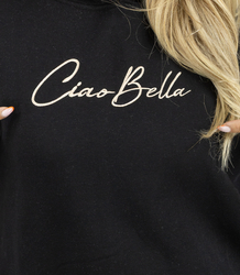 Women's warm hoodie CIAO BELLA