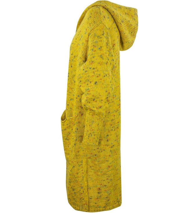 Long THICK cardigan puffy sleeve