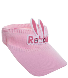 Children's visor with bunny and ears