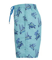 Swimming shorts with nautical print all over patterns