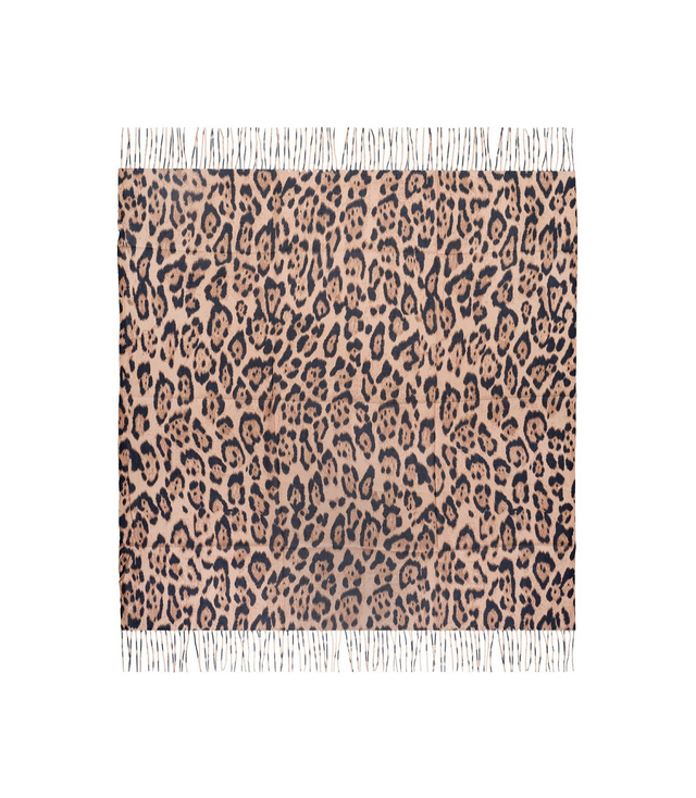 Women's scarf with panther fashion pattern 100x100