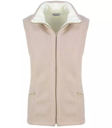 Women's short sleeveless fleece 2 colors