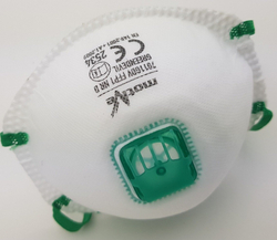 FFP1 protective mask with valve