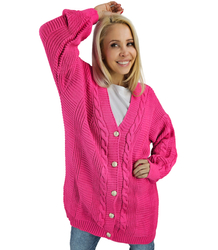 Warm, fashionable, loose women's sweater MATYLDA