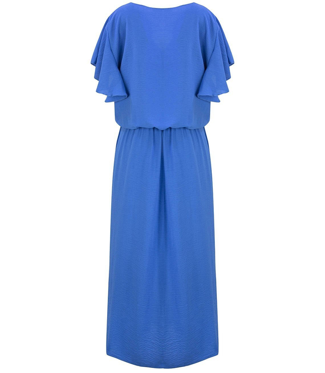 Airy MAXI dress with an elastic waistband