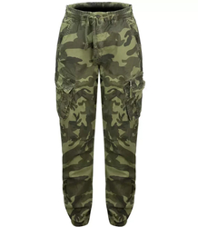 Men's denim cargo pants CAMO joggers