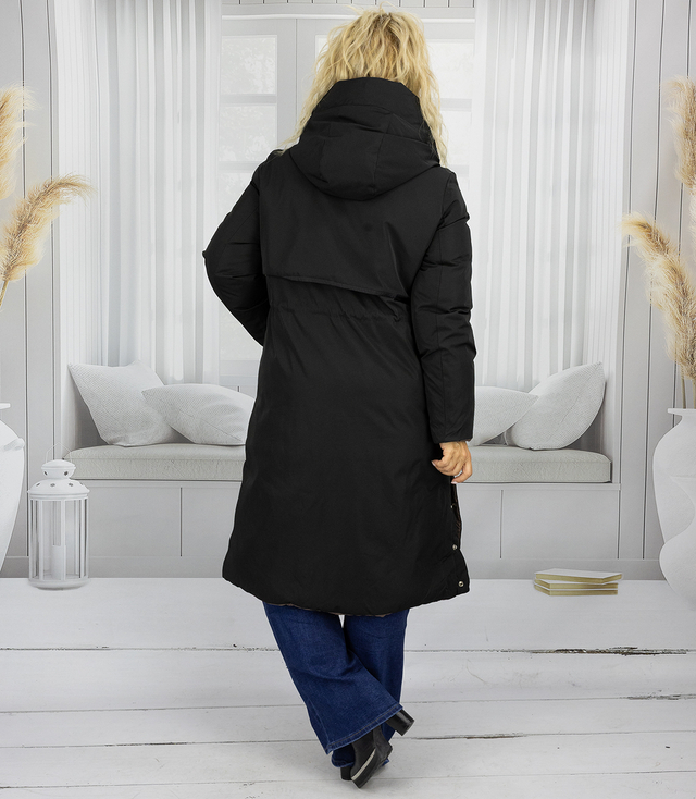 Women's long jacket double-sided coat MONIKA