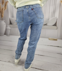 Women's denim pants Jeans classic light blue CALLIE