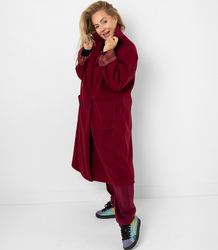 Women's long loose oversized coat CINDY