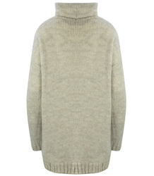 Long warm sweater sweatshirt kangaroo smooth