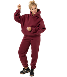 Warm thick tracksuit set sweatshirt + pants STELLA