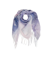 Women's floral pattern scarf 180x70