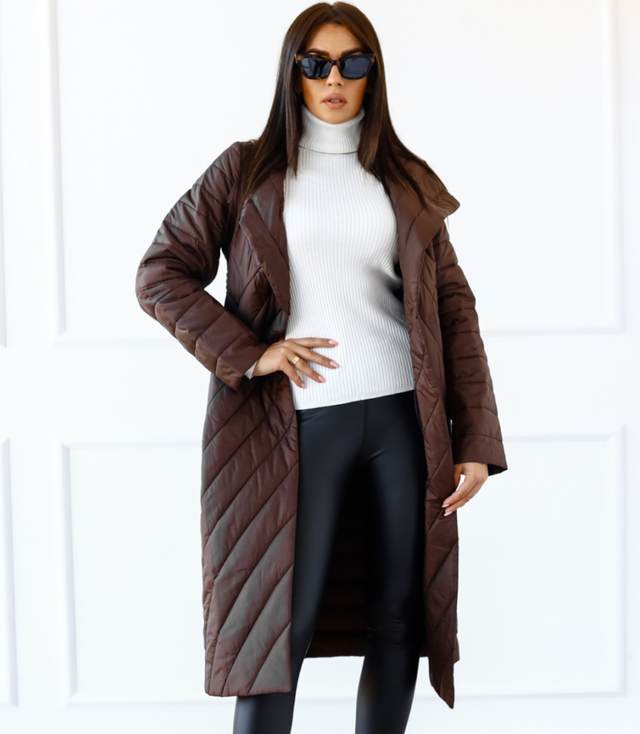 Women's Transitional Quilted Elegant Coat NATALIA