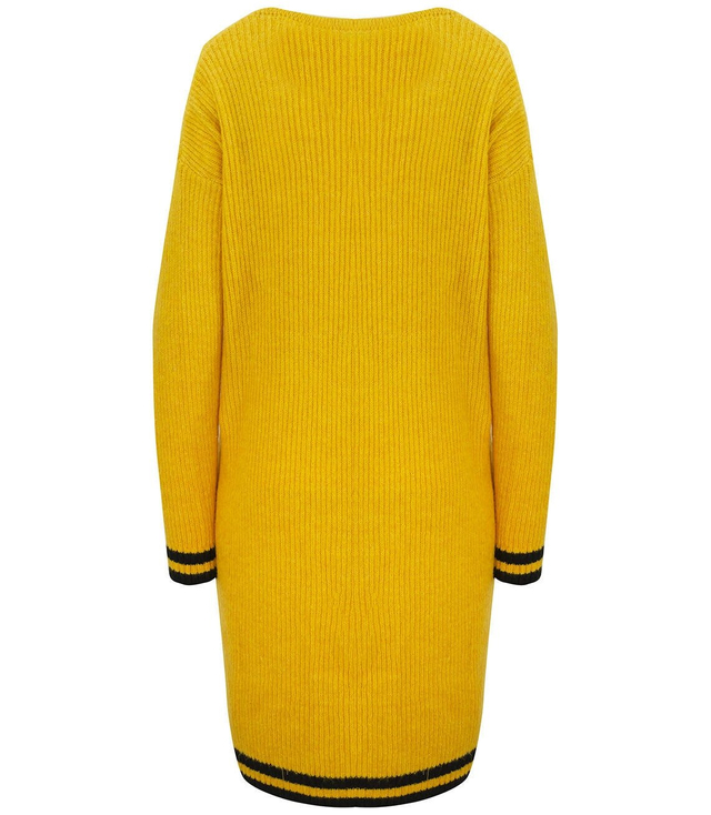 KLASYCZNY miękki DŁUGI kardigan sweter