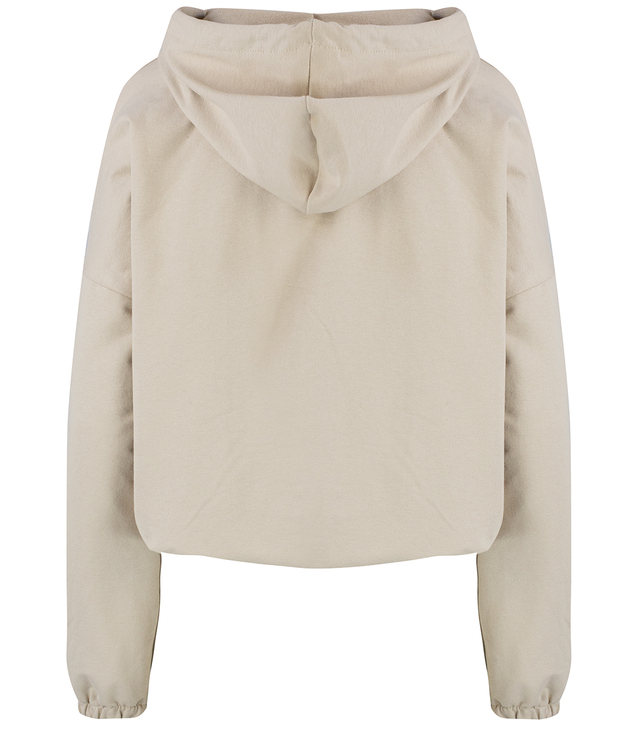 Women's thin, one-color basic sweatshirt with hood JULIA