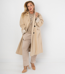 Women's long loose oversized coat CINDY