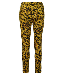 Super high waisted animal skinny pants