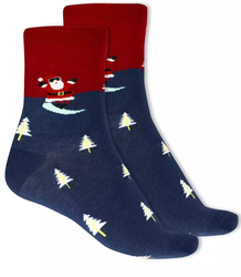 Christmas men's socks 6-pack SANTA