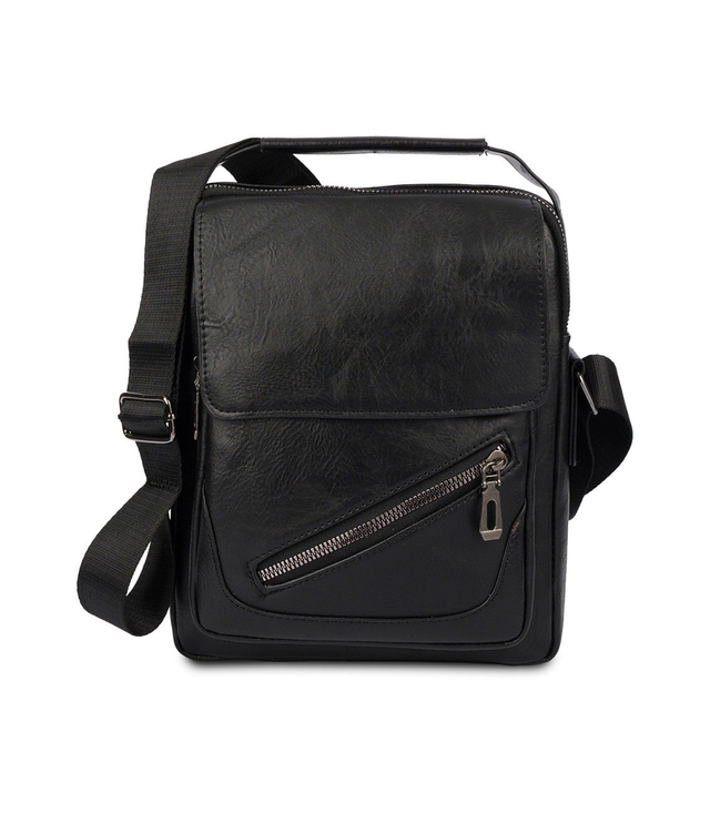 Men's SMALL rectangular padded bag elegant