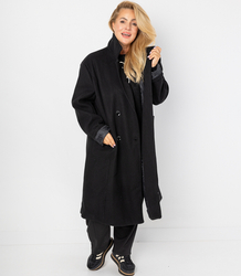 Women's long loose oversized coat CINDY