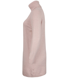 Luźna Sukienka dzianinowa Golf WEŁNA +SIZE