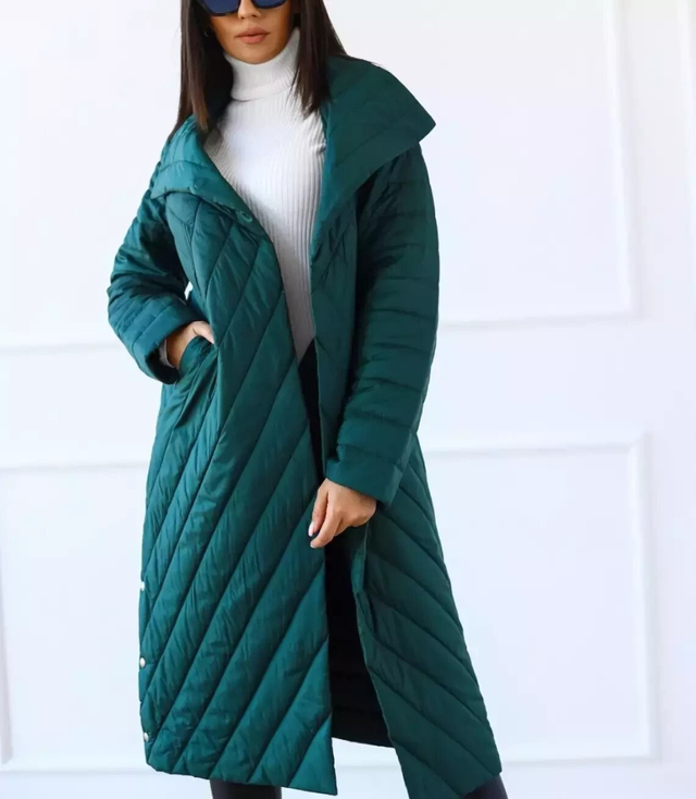 Women's Transitional Quilted Elegant Coat NATALIA