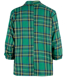 ELENA loose checked suit jacket