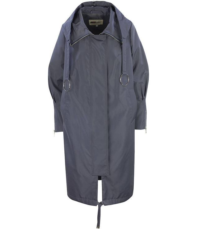 Women's transitional oversize hood coat