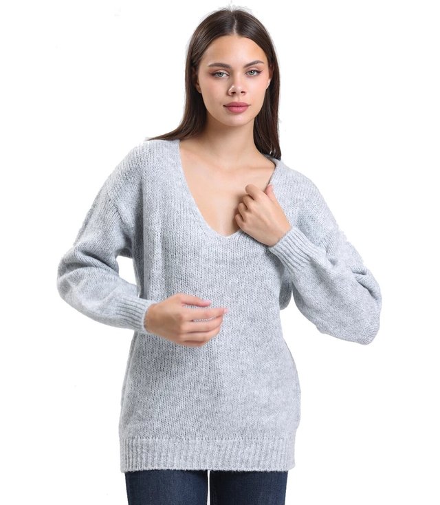 Warm, fashionable, loose women's sweater MATYLDA