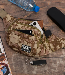 Military sachet pouch for belt men unisex