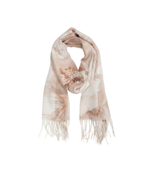 Women's floral pattern scarf 180x70