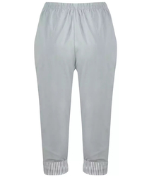 3/4 stripe thin elasticated trousers