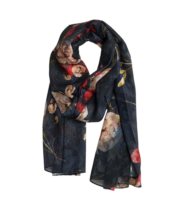 Women's patterned shawl 70x180