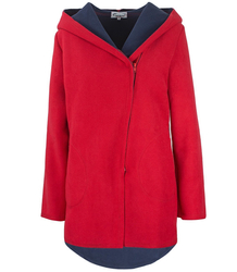 Women's warm parka fleece hoodie