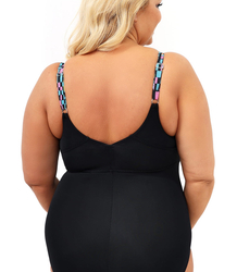 Modeling one-piece swimsuit stylish design